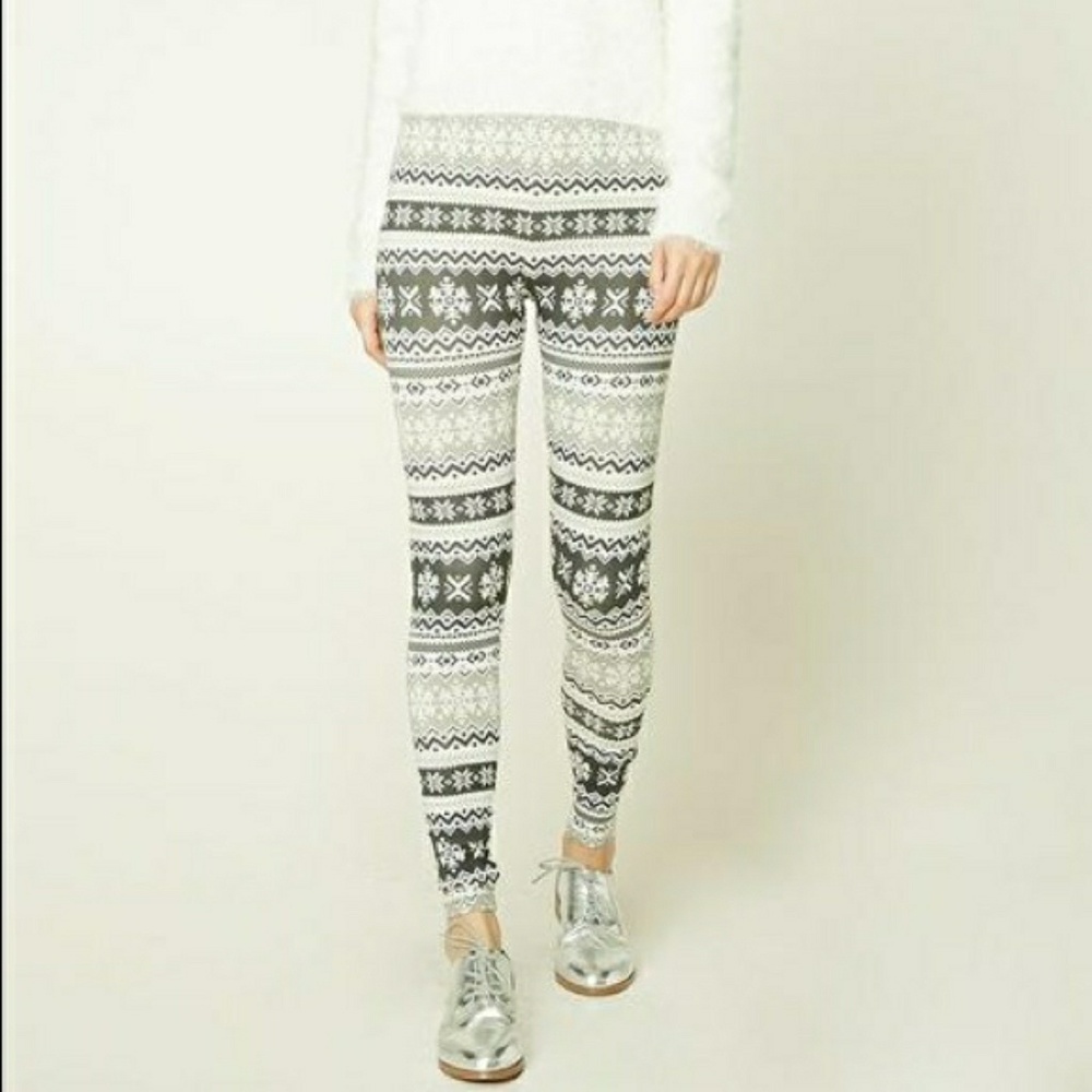High waisted forever21 leggings